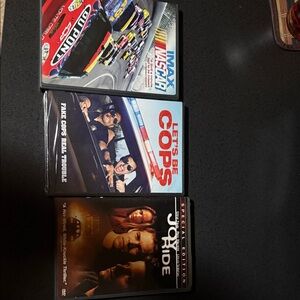 IMAX NASCAR, Let's Be Cops, Joy Ride DVD Set